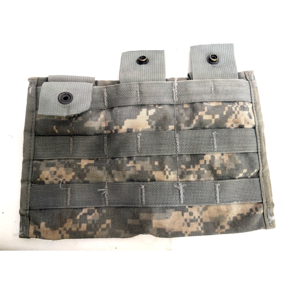 US Milttary ACU MOLLE II Bandoleer, Triple Mag, Assorted Pouches - 7 total items - Picture 9 of 16